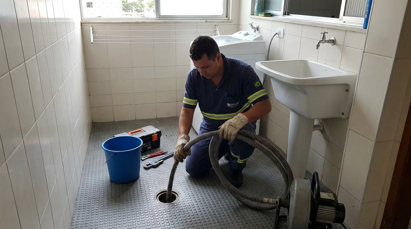 Desobstrução na Cozinha em Rio Branco‑AC