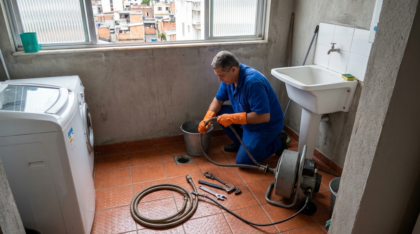 Limpeza Profunda de Ralos em Rio Branco‑AC